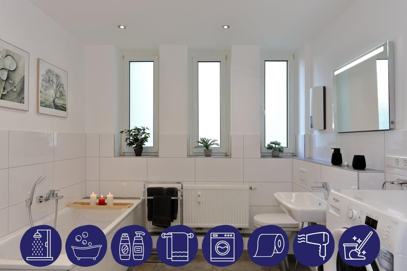 Modernes Apartment Mit Garage & Ps4 Von Stay Your Way Essen Zewnętrze zdjęcie
